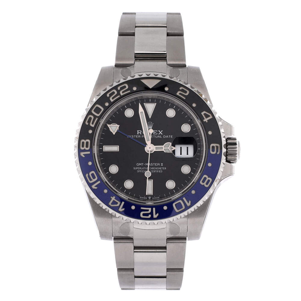 Rolex 40 Oyster Perpetual Date GMT-Master II Batman Automatic Watch